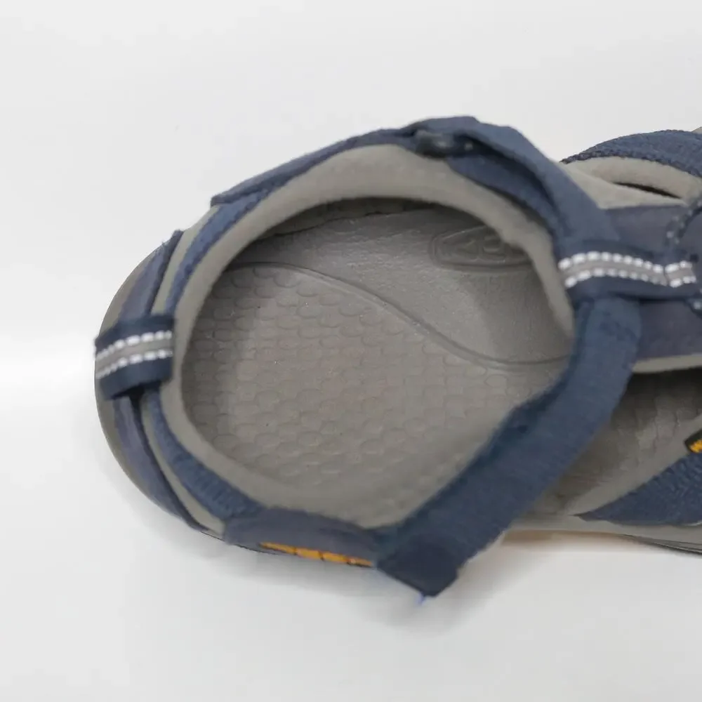 KEEN Venice H2 Water Sandals Shoes Bumper‎ Toe Blue Grey Youth Boys Sz 2